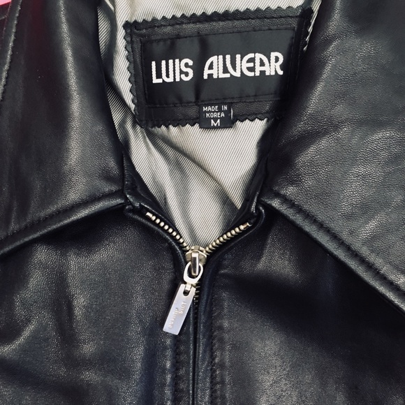 Cute Black Leather Jacket - Picture 3 of 7